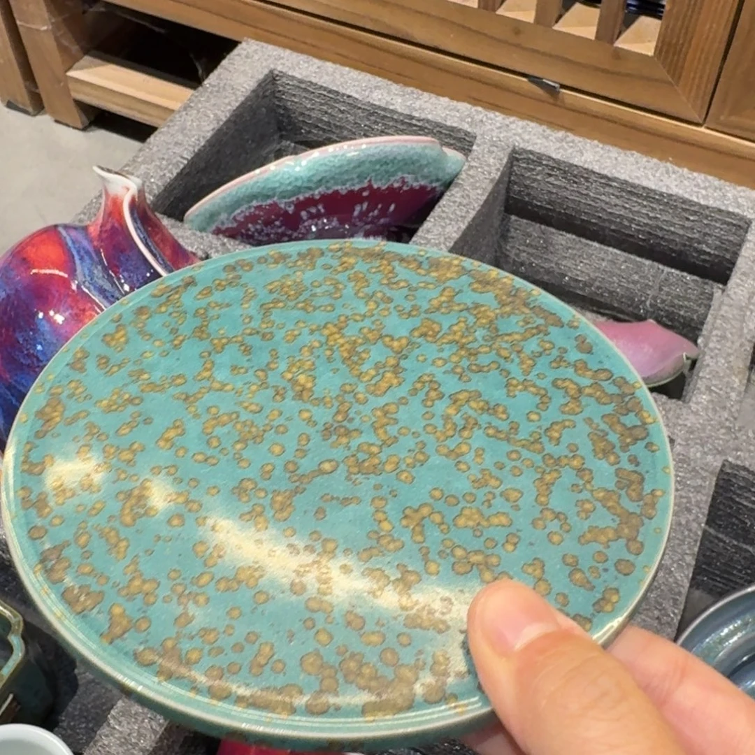 陶摆件钧瓷单杯钧瓷单杯钧瓷单杯