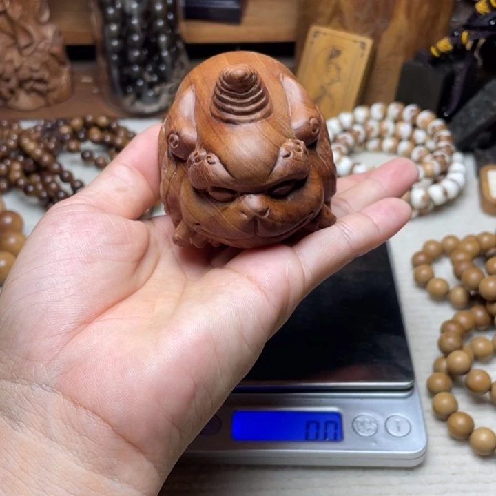 其他檀香木檀香谛听瑕疵