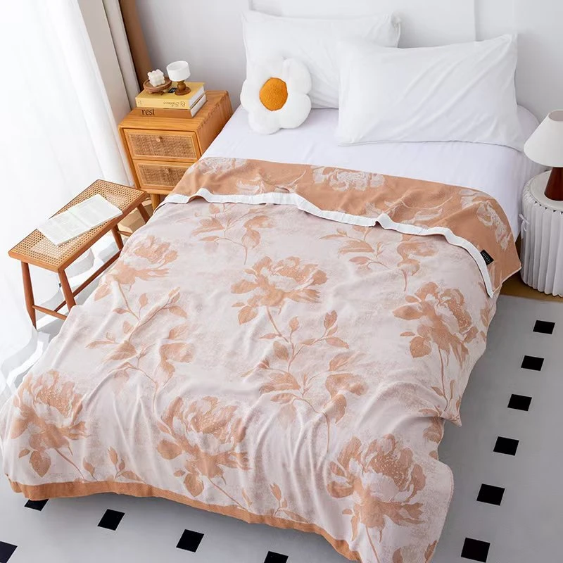 【粉黛佳人】150cm*200cm竹纤维多功能便捷居家柔软亲肤冷感毯