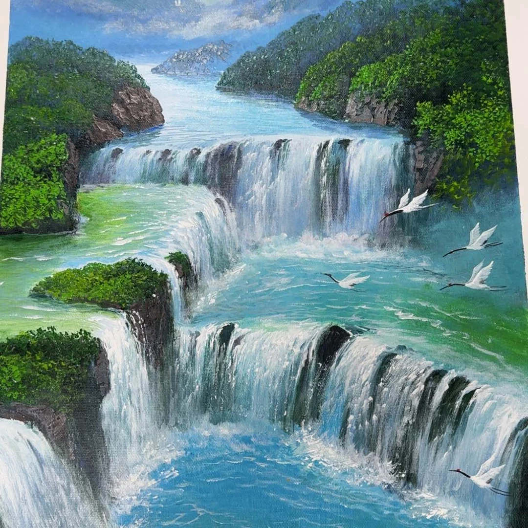 油画加油加油努力加油加油
