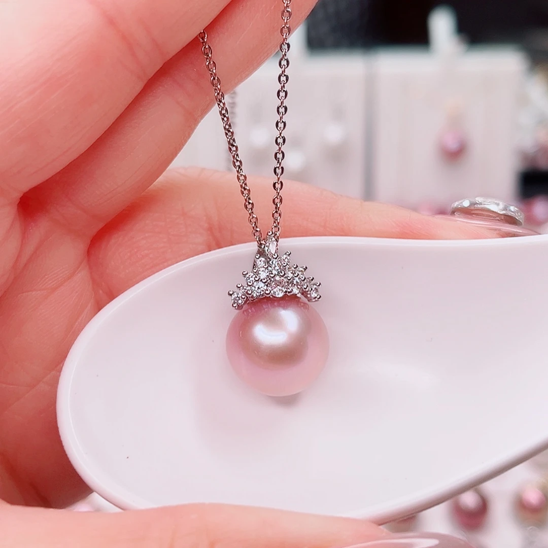 淡水珍珠合金吊坠(赠链)