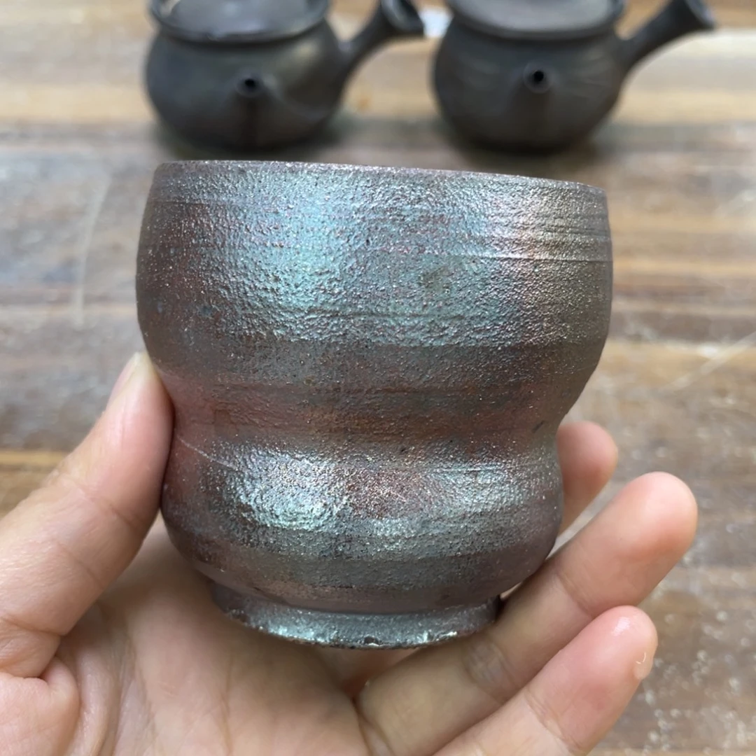 陶纯手工柴烧茶壶茶具