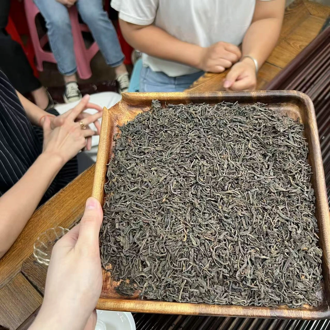 枣甜香六堡茶 小鹿收茶 广西黑茶 六堡茶 5月23