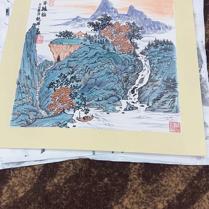 国画广*绘画于老师作品50.50