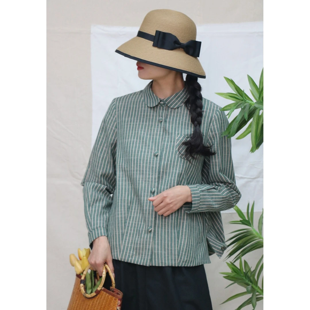 熹泮原创2025年春季新款外套气球衣慵懒三季文艺休闲百搭显瘦女