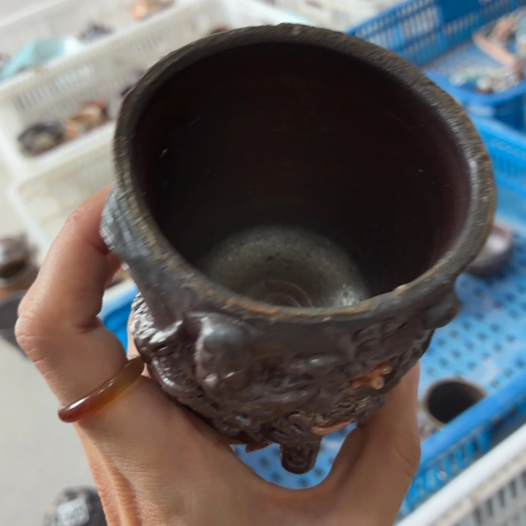 陶园柴烧精品好货958失圆