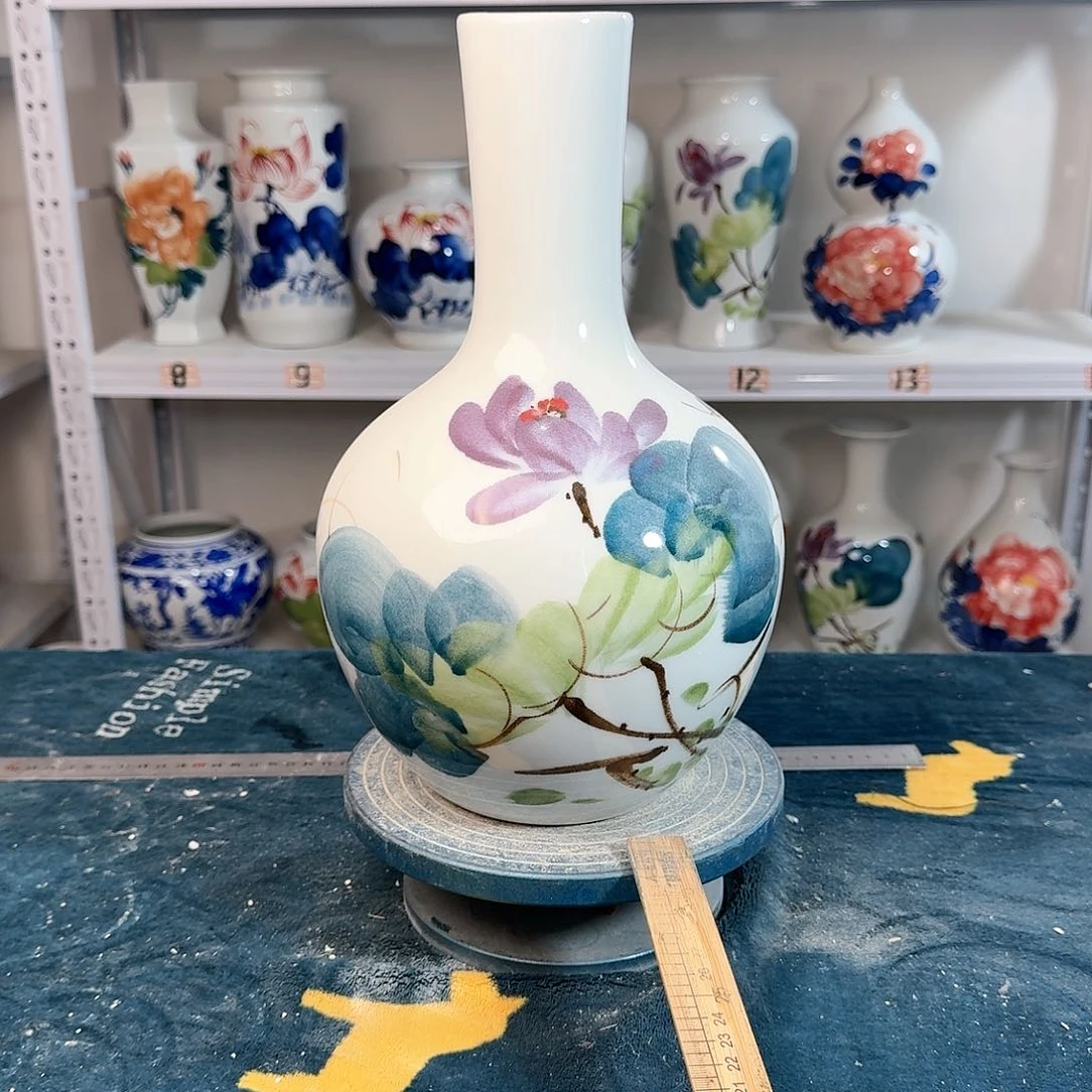 摆件景德镇陶瓷天鸟