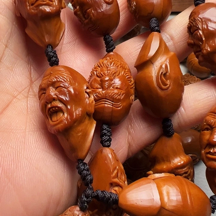 墨***舟橄榄核手串/手链十八罗汉