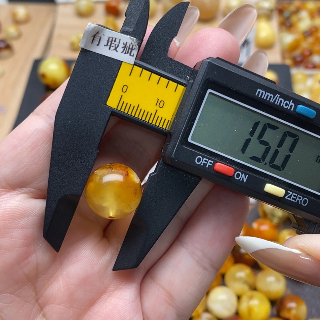 琥珀未镶嵌珠宝奇石蜜蜡1164