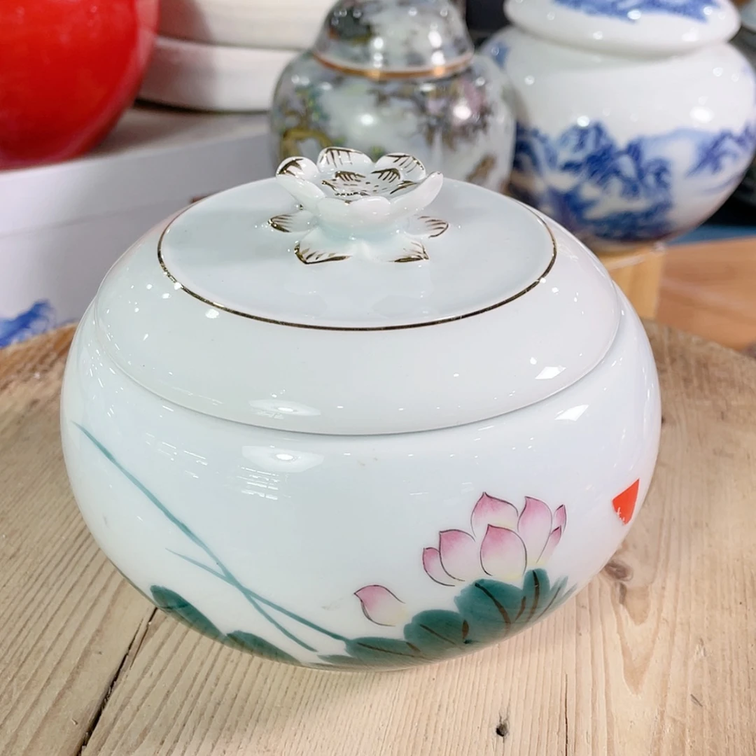 【闪购商品】罐陶瓷茶叶罐密封罐