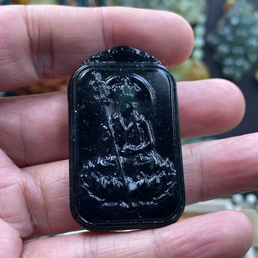 【闪购商品】未镶嵌岫玉吊坠地藏王菩萨
