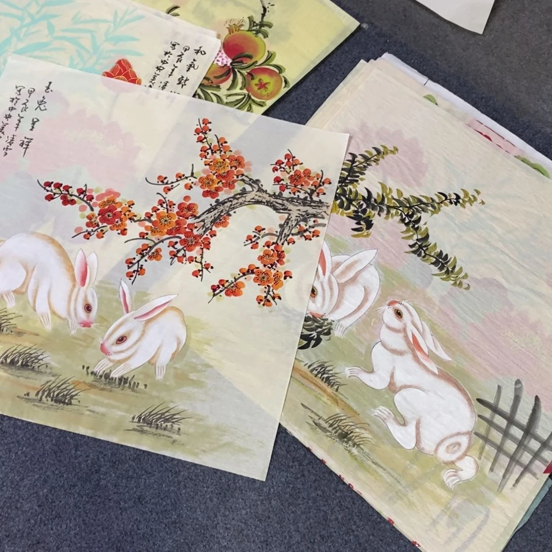 国画?*熊尺寸68✖️68斗方画画画