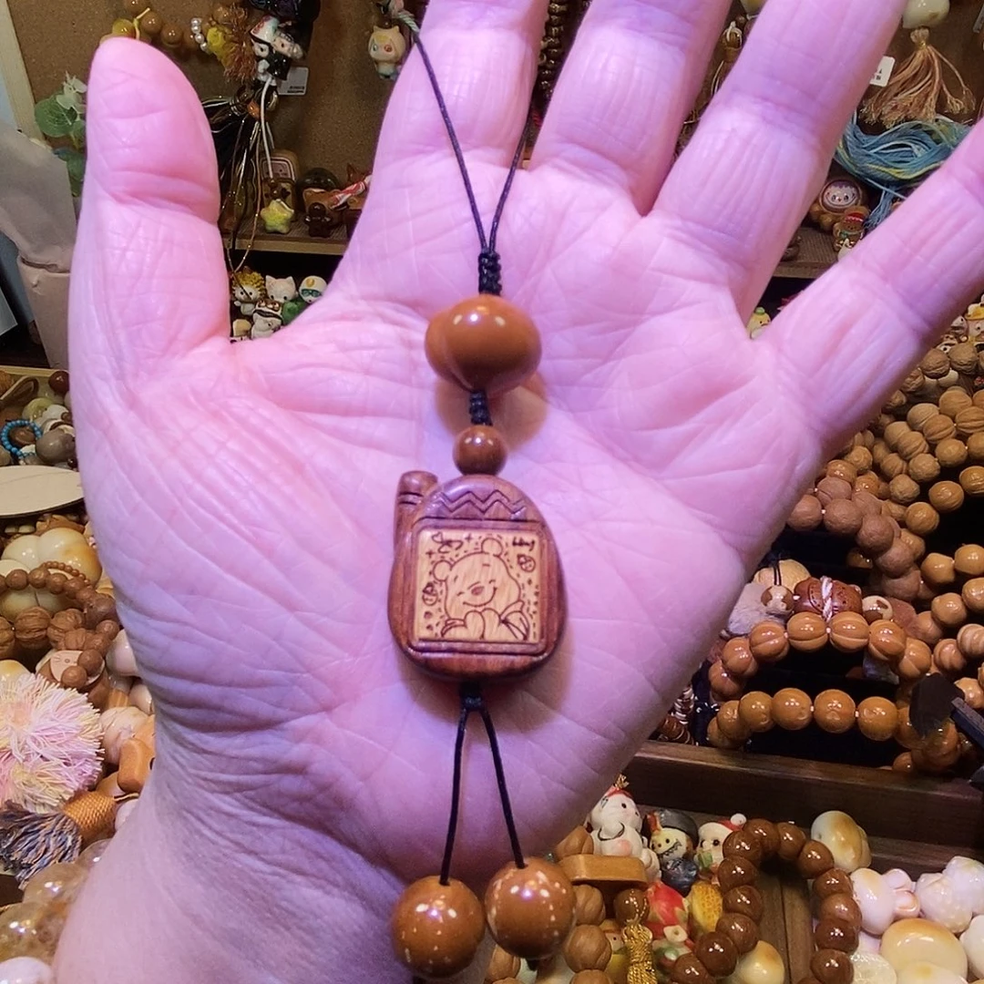 吊坠紫金鼠屁桃紫金鼠手机挂件