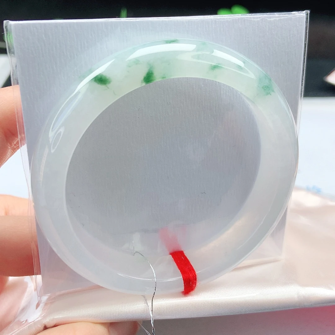 未镶嵌手镯翡翠60圈