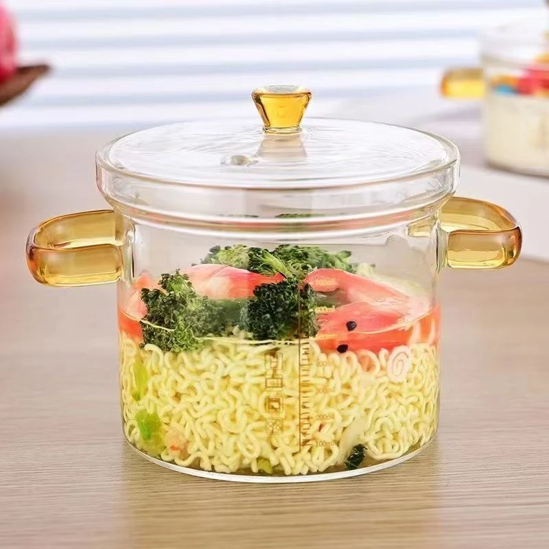 耐高温蒸鸡蛋羹专用碗宝宝辅食神器燕窝玻璃小炖盅带刻度透明双耳