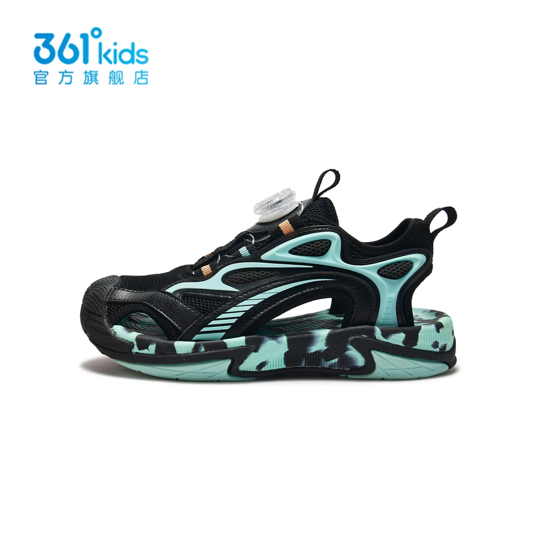 361°kids【商场同款】童鞋男童休闲沙滩凉鞋2025年夏季新款中大童