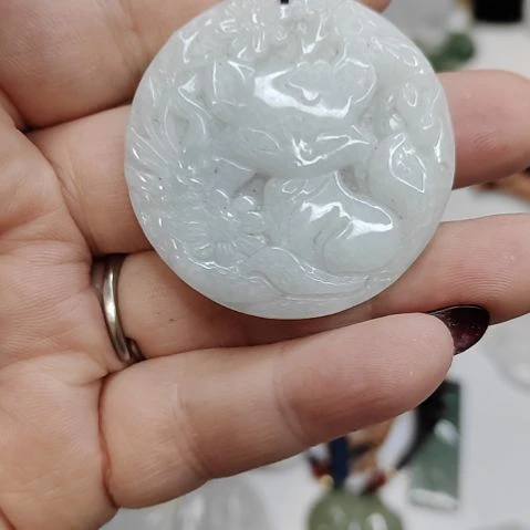 翡翠吊坠(不含链)未镶嵌