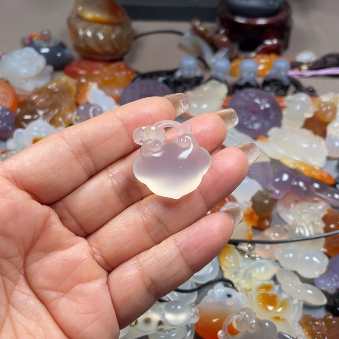 玛瑙/玉髓颈饰未镶嵌?****?