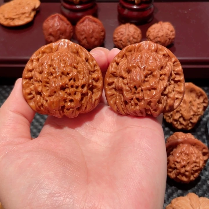 把件文玩核桃官帽精品