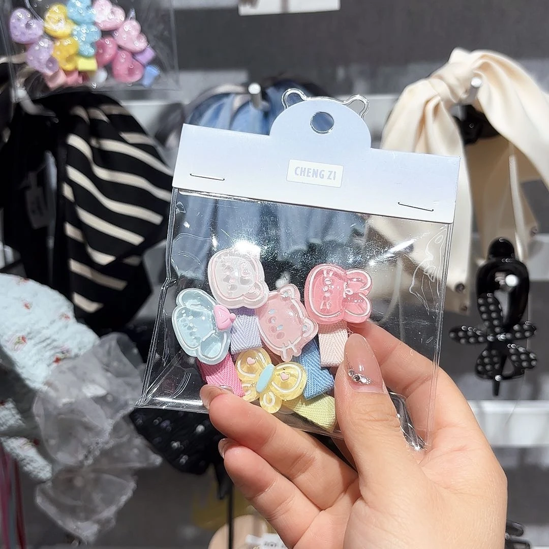 皮质铁合金儿童鸭夹