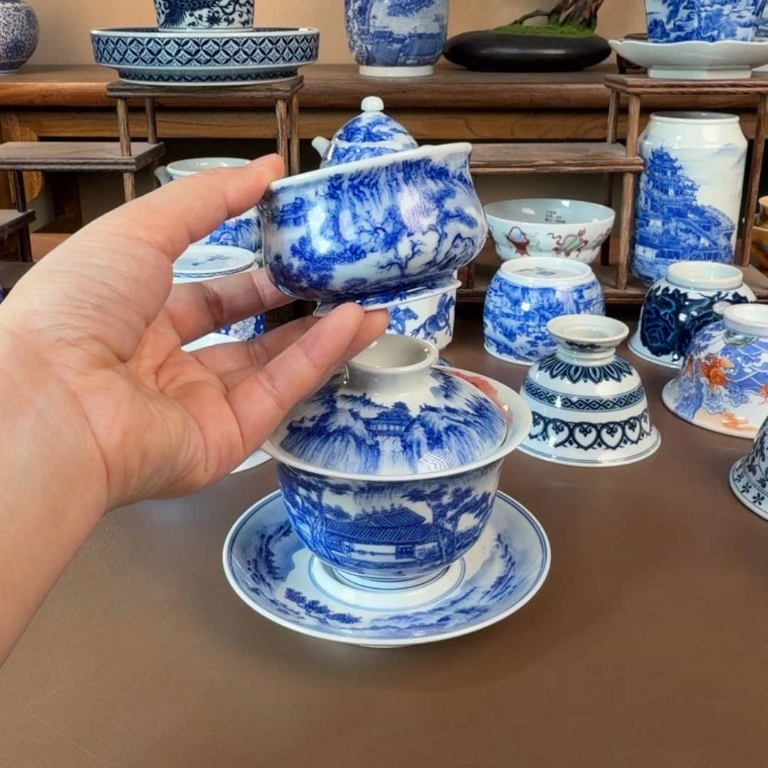 景德镇陶瓷手工手绘