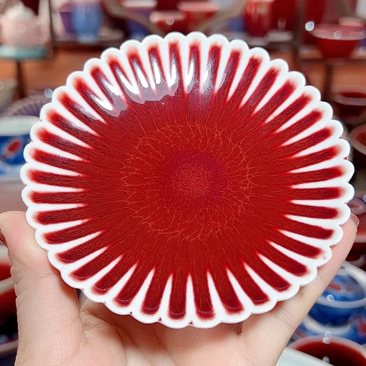 瓷片景德镇品艺轩郎红