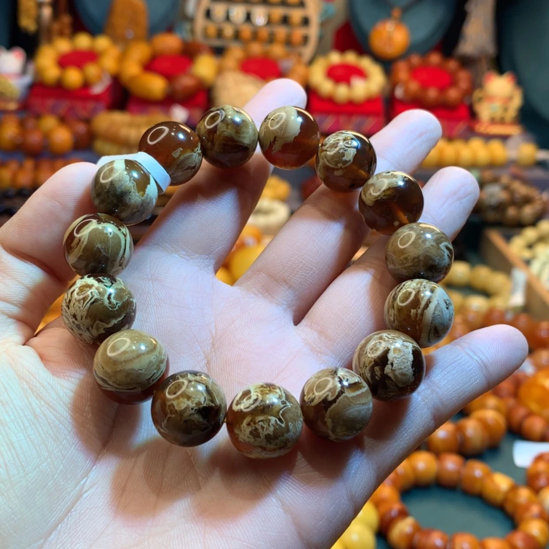 【闪购商品】琥珀（根珀）手串未镶嵌*️****蜜蜡手串