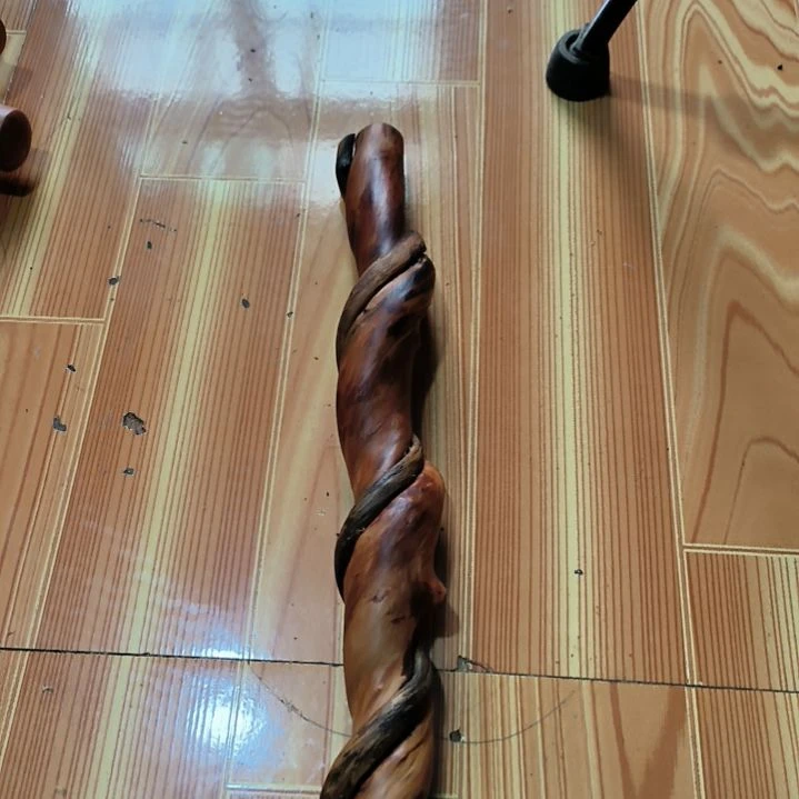蓝***天木檬子木盘龙手把件