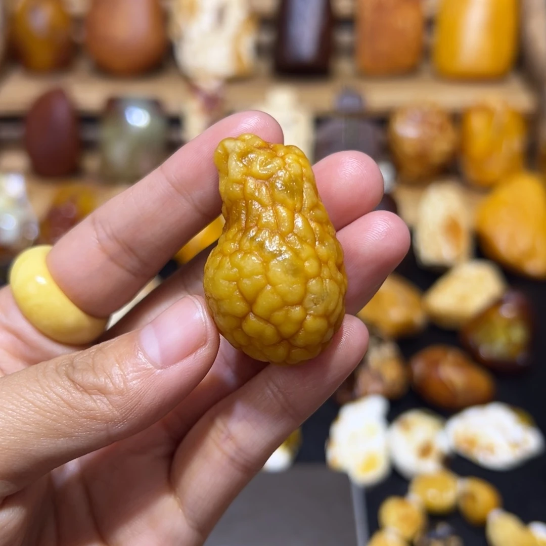 定制琥珀未镶嵌琥珀蜜蜡
