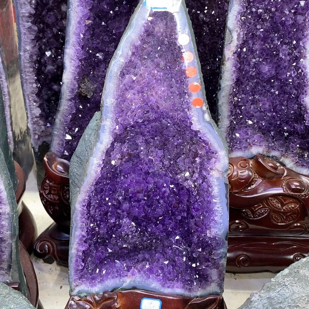 未镶嵌大型摆件（非配饰）紫晶小潘