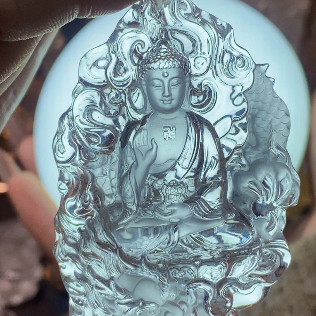 水晶颈饰未镶嵌糊*吊坠