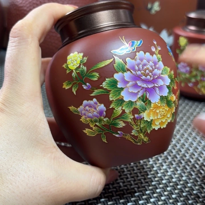 茶叶罐紫砂中高端紫砂茶叶罐