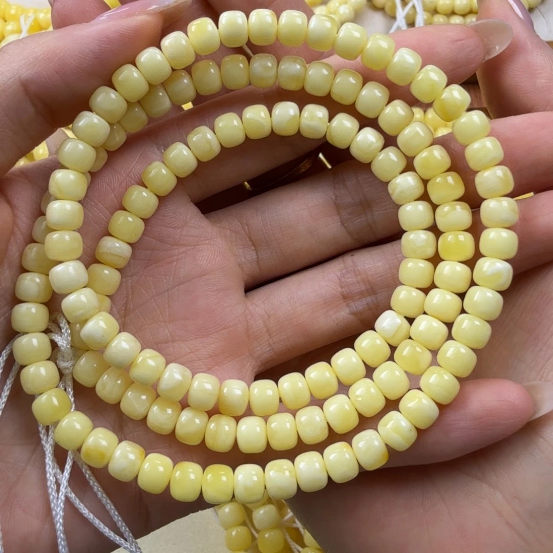 琥珀颈饰未镶嵌琥珀蜜蜡卡6