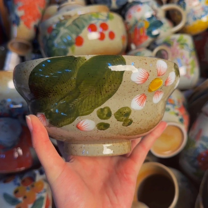 瓷片景德镇陶瓷手工手绘福利