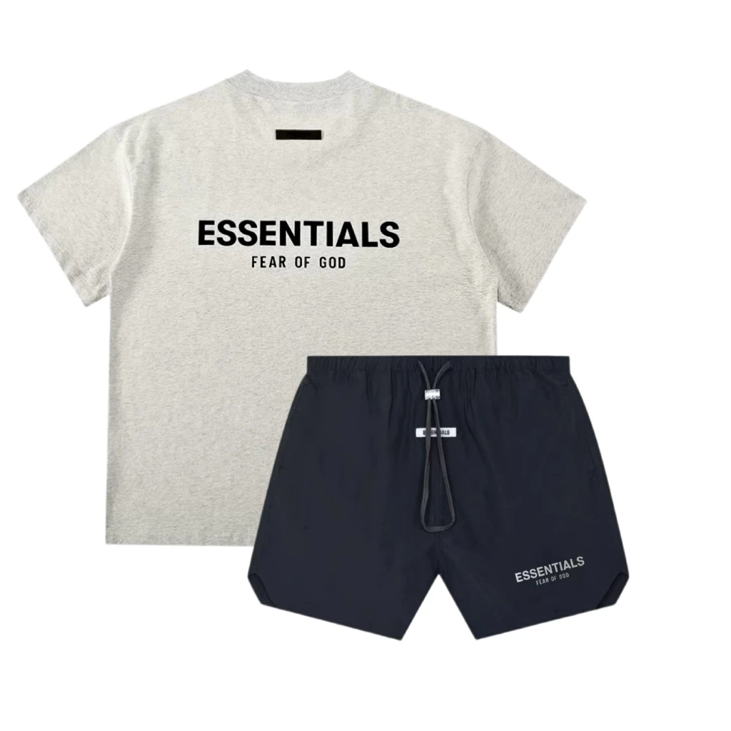 【两件特价】ess经典系列短袖合集+反光小logo梭织短裤