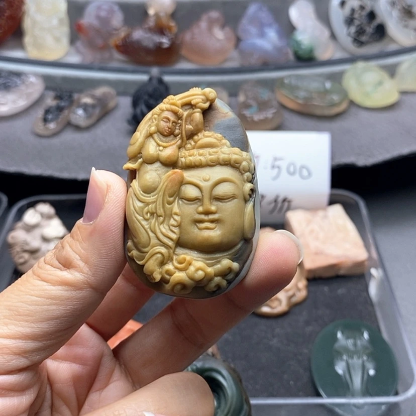 【闪购商品】未镶嵌吊坠定制石英质玉