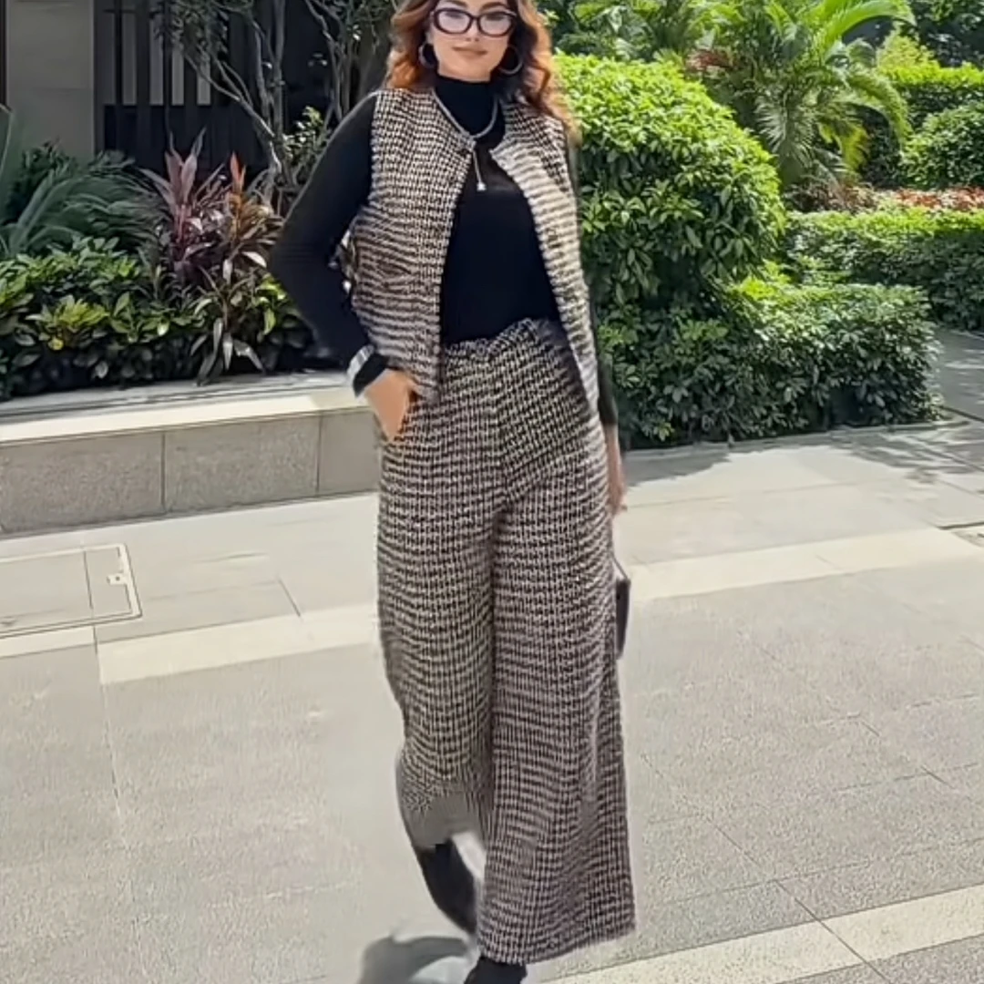 MADANY新款小香风套装