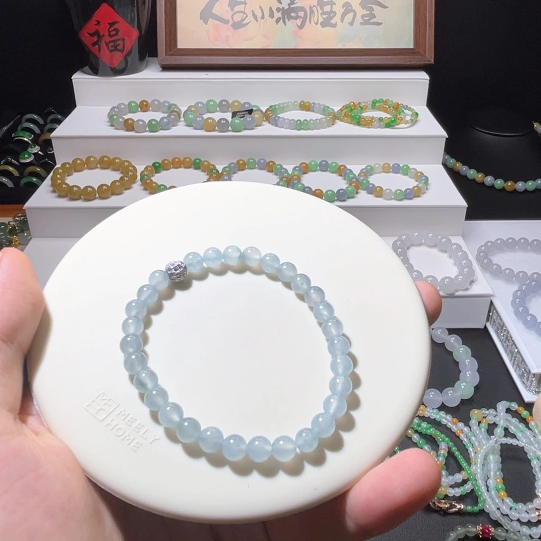 未镶嵌翡翠手链手串