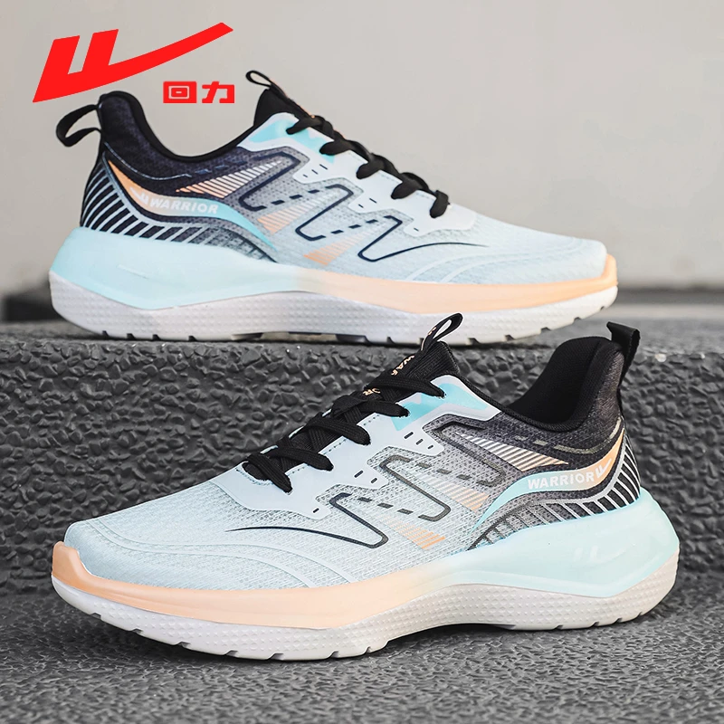 Warrior/回力男鞋运动百搭低帮透气网面鞋冬季2025新款户外跑步鞋