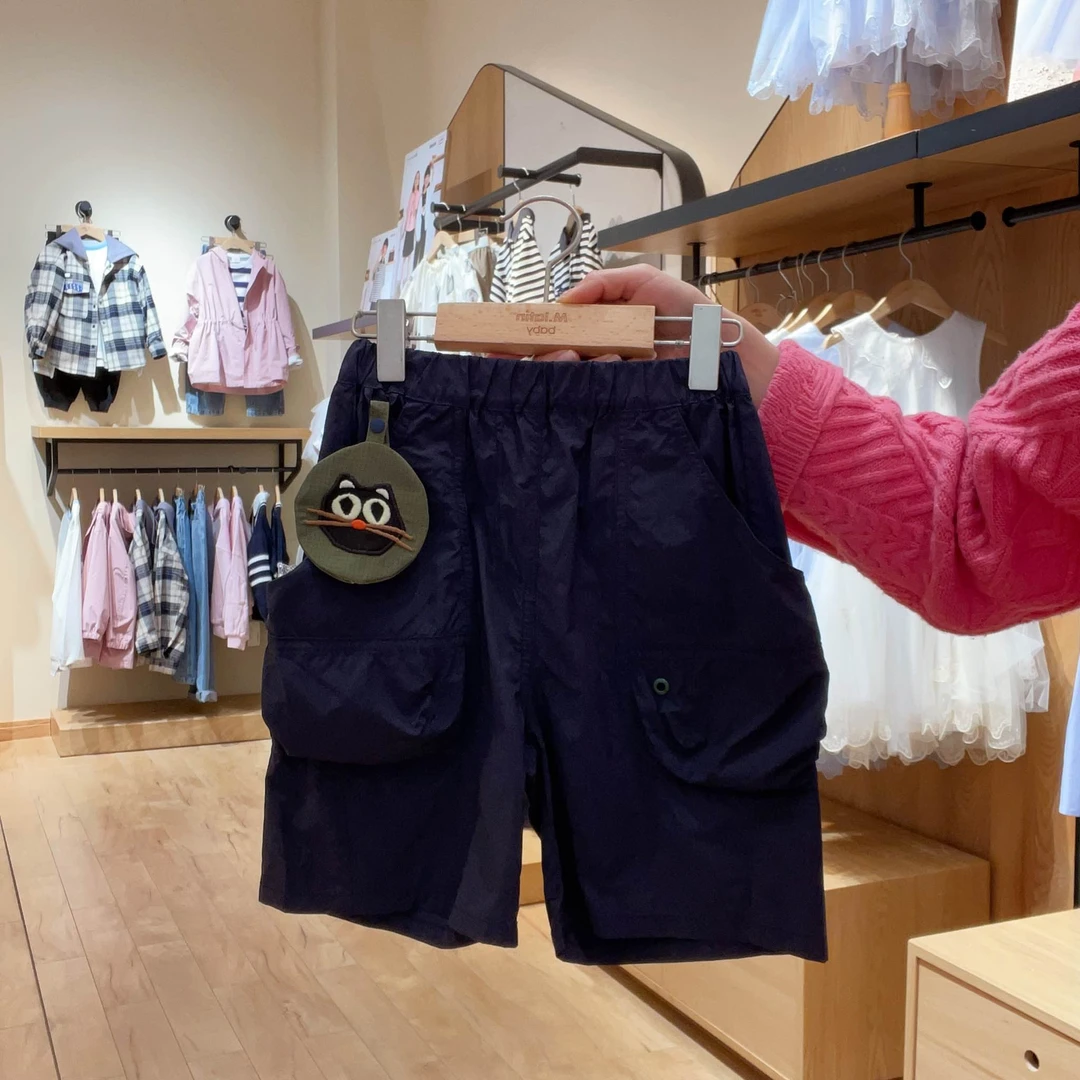 M.Latin/马·拉丁男女童时尚休闲裤子215327403G【XH】