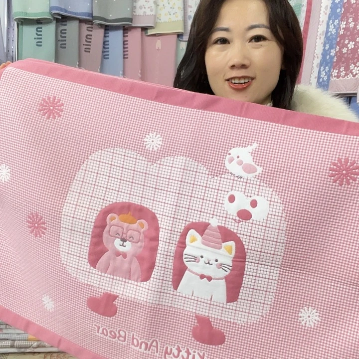 棉特价促销粉色猫咪