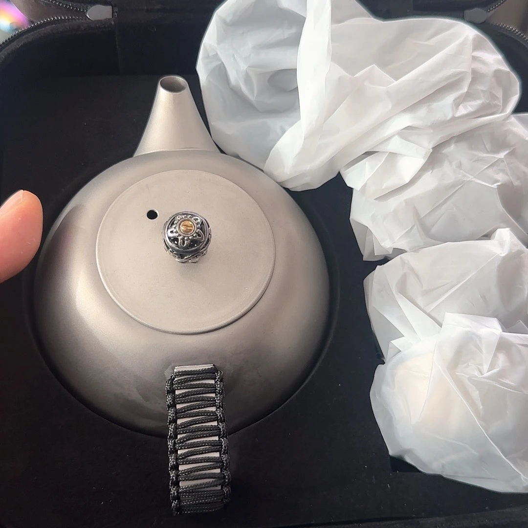 纯钛孤品哑光壶套