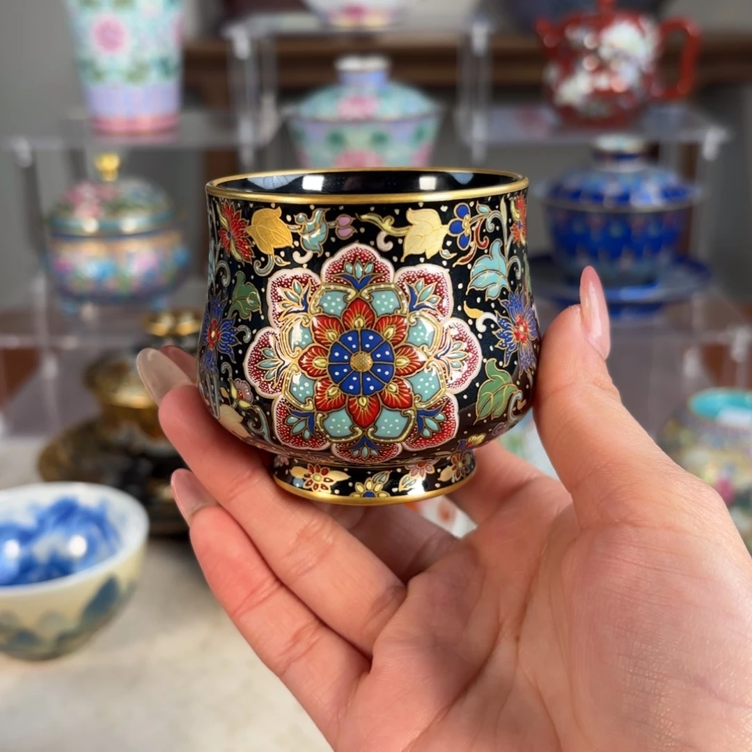 纯手工手绘 高端茶器