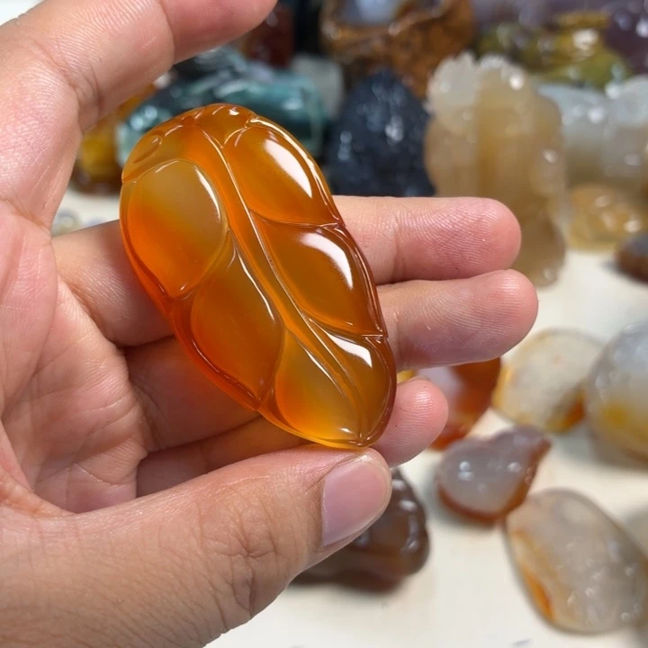 玛瑙/玉髓未镶嵌吊坠(不含链)