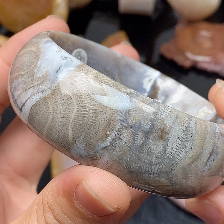 硅化玉未镶嵌颈饰58.5