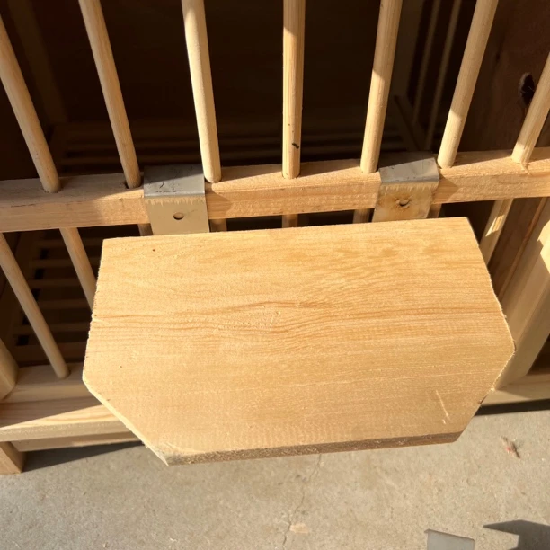 巢箱用的挂钩站架