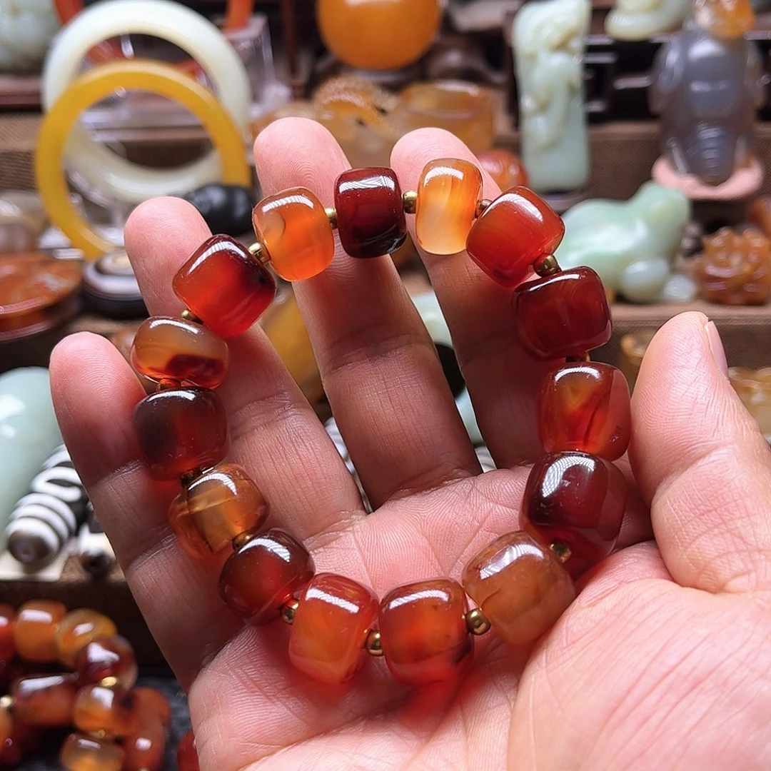 玛瑙/玉髓未镶嵌车挂