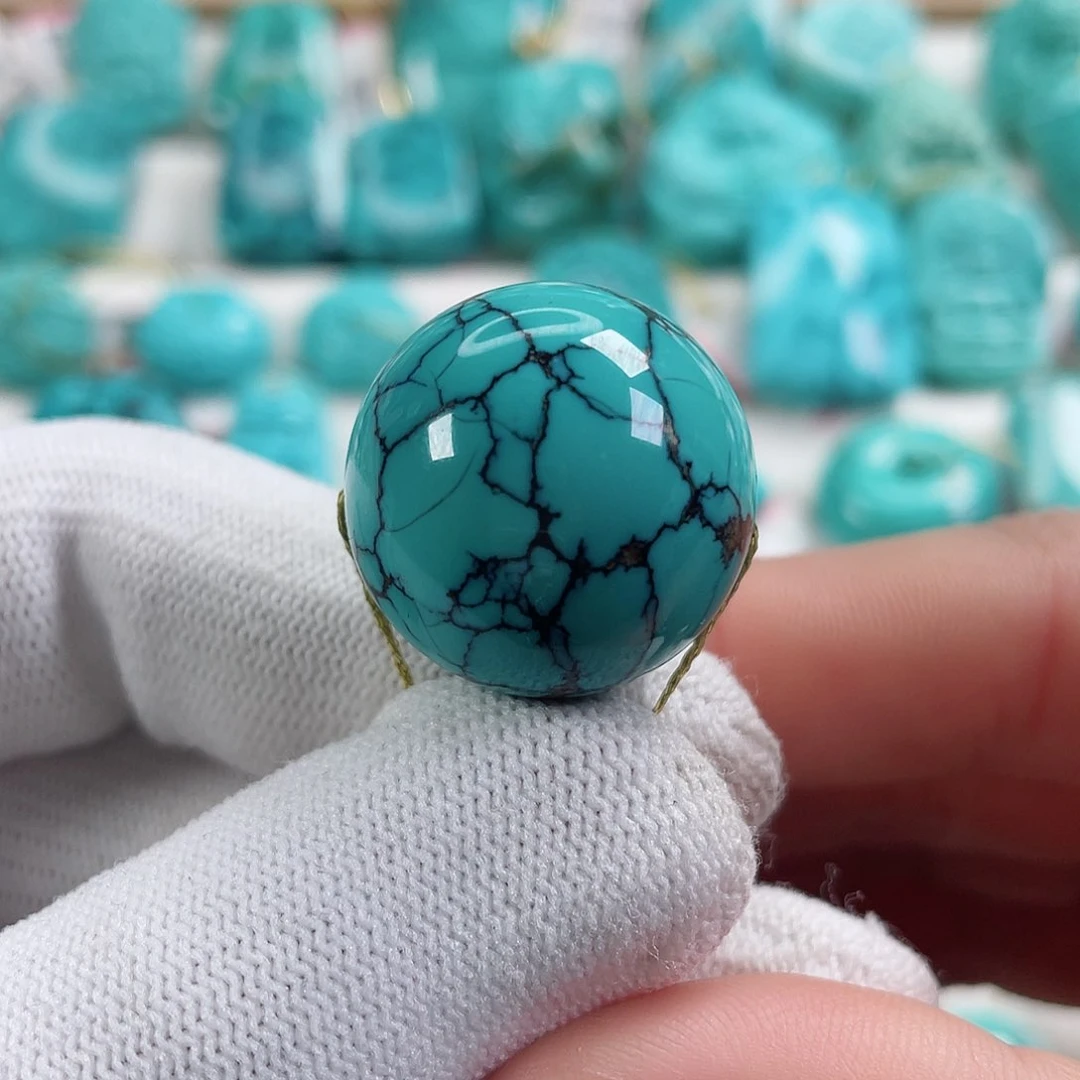 绿松石车挂未镶嵌糊*