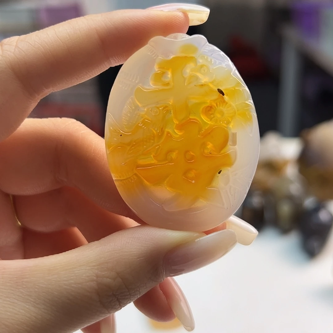 玛瑙/玉髓未镶嵌颈饰