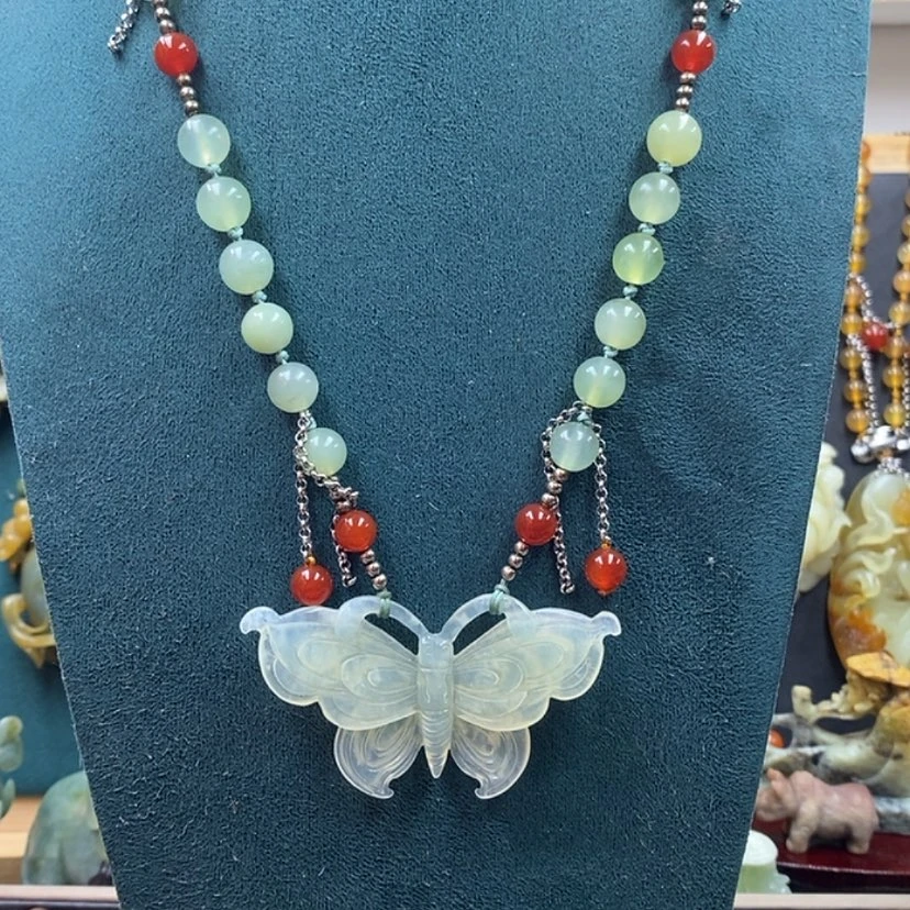 【闪购商品】蛇纹石玉吊坠未镶嵌